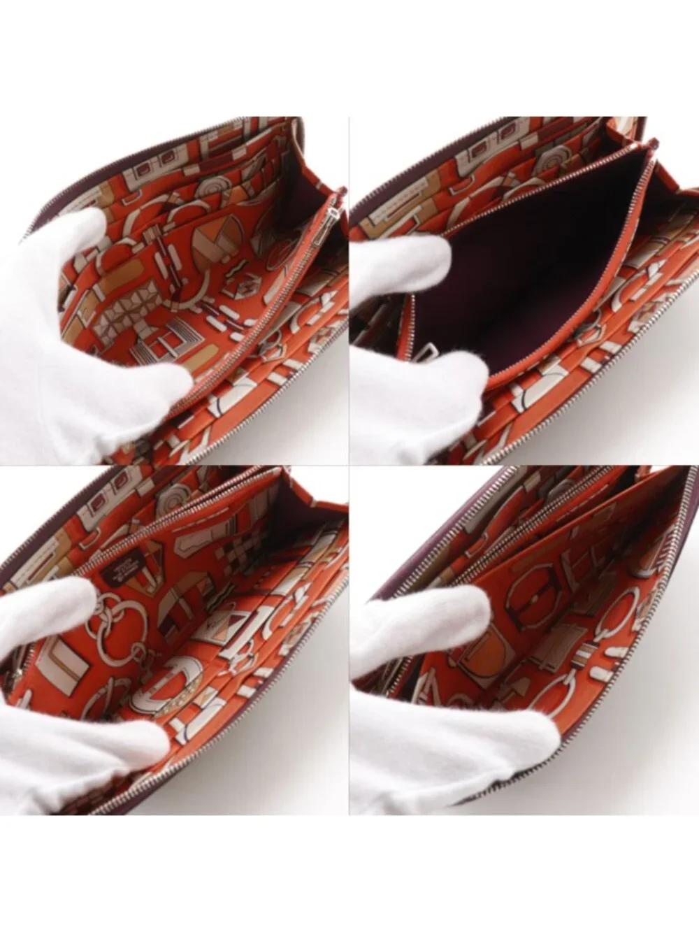 Hermes Azap Long Silk in Veau Winered a Wallet